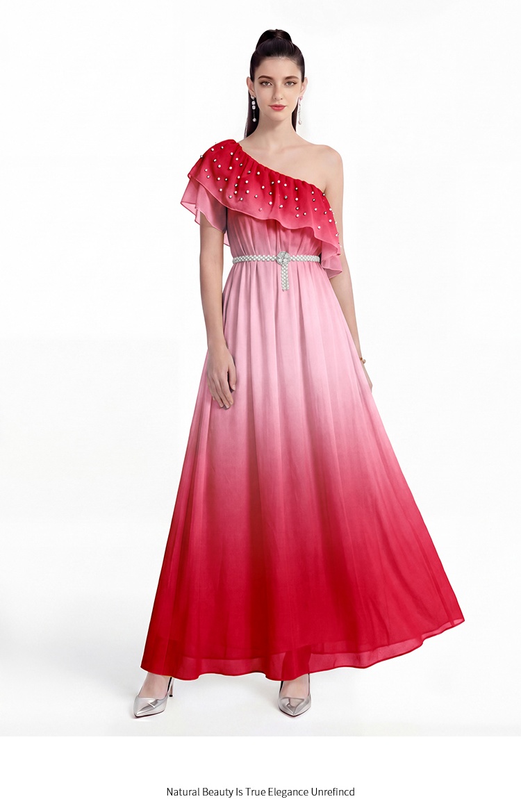 Printing Bohemian beach dress