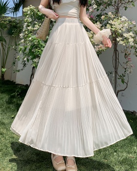 High waist long dress cake skirt for women