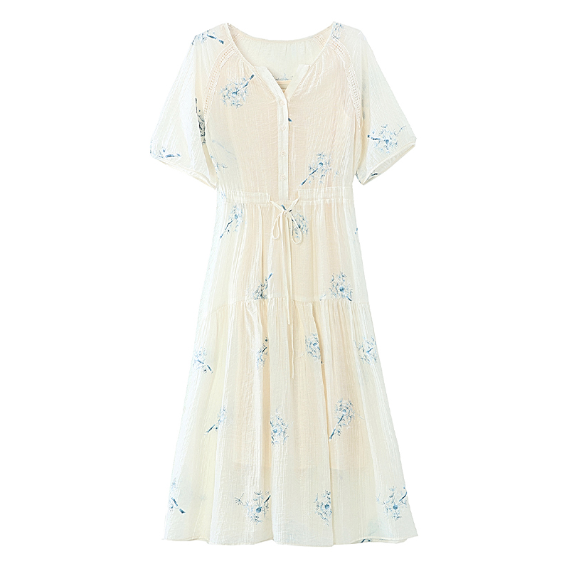 Tender long dress Chinese style dress for women