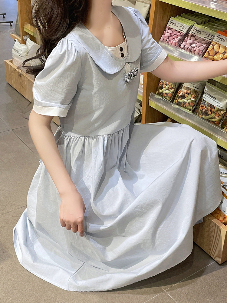 College style doll collar dress