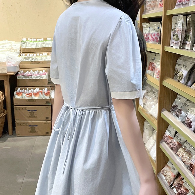 College style doll collar dress