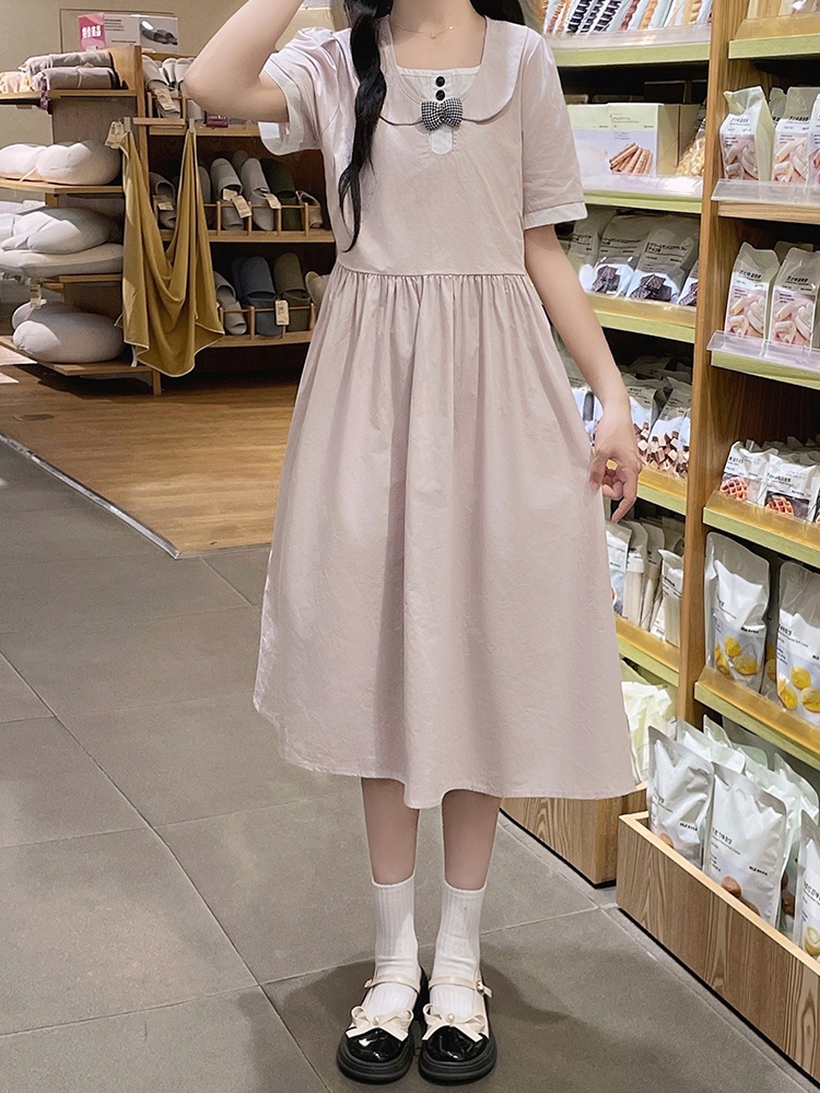 College style doll collar dress