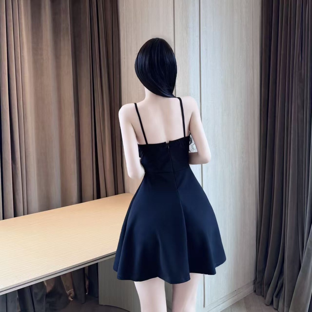 Sling lace sexy vest halter enticement nightdress