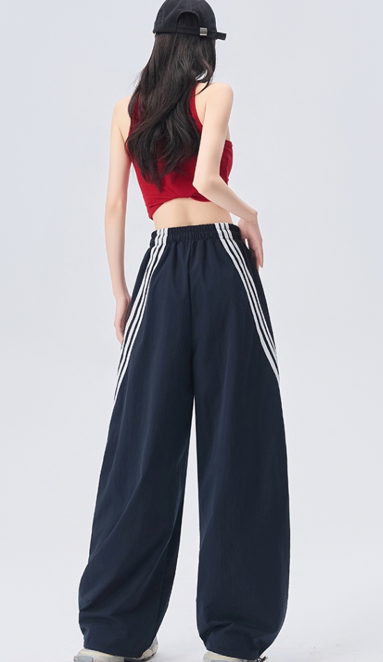 Wear ice silk pants wicking thin casual pants for women