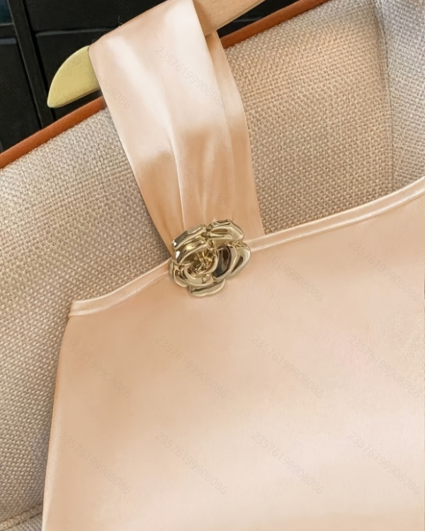 Satin all-match knitted elegant fashion tops for women