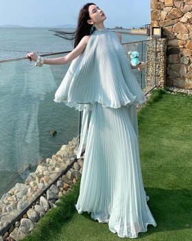 Summer skirt vacation dress a set for women