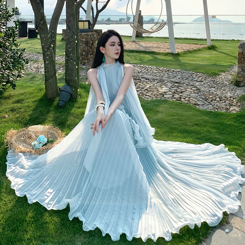 Summer skirt vacation dress a set for women