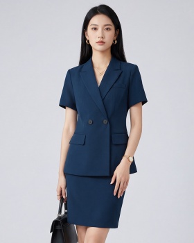 Thin business suit summer coat a set for women