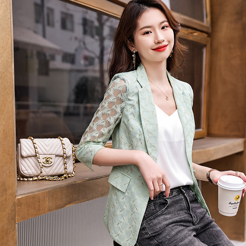 Short Western style business suit Korean style spring coat