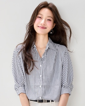 Niche light tops short sleeve summer shirt for women