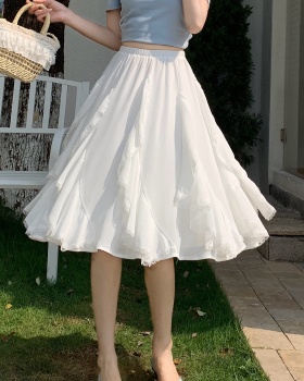 Cake summer skirt irregular short skirt for women