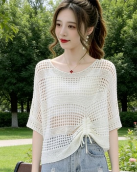 With sling short smock Western style loose dress for women