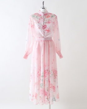 Beautiful high waist skirt spring and summer shirt 2pcs set
