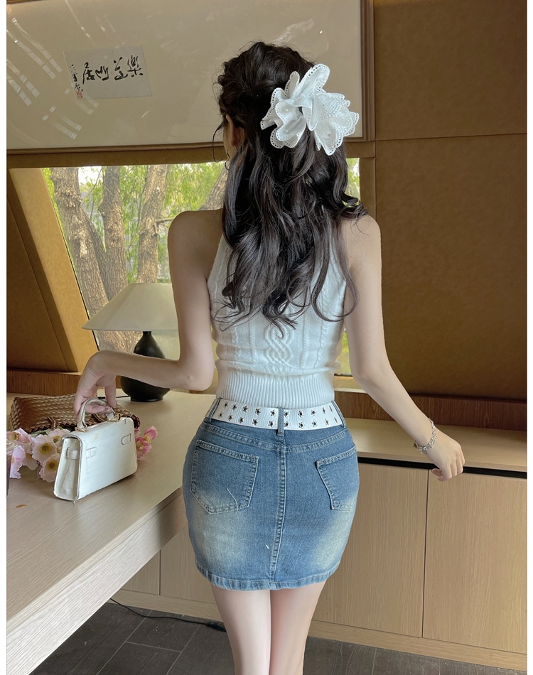 Sexy halter vest spicegirl sleeveless tops