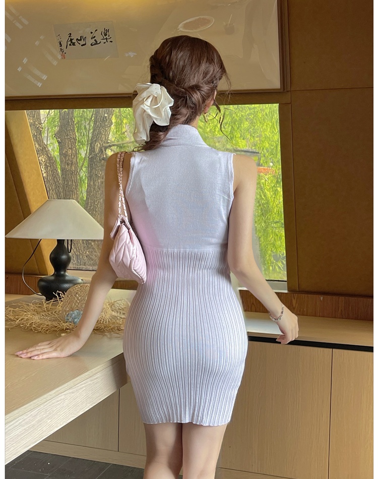 Spicegirl streamer short slim package hip summer dress