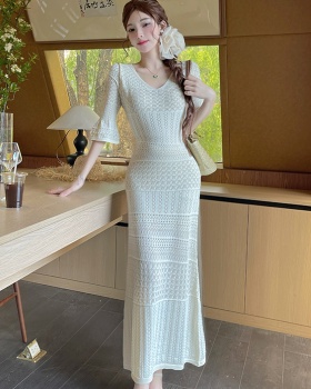 Beautiful hollow long dress summer dress for women