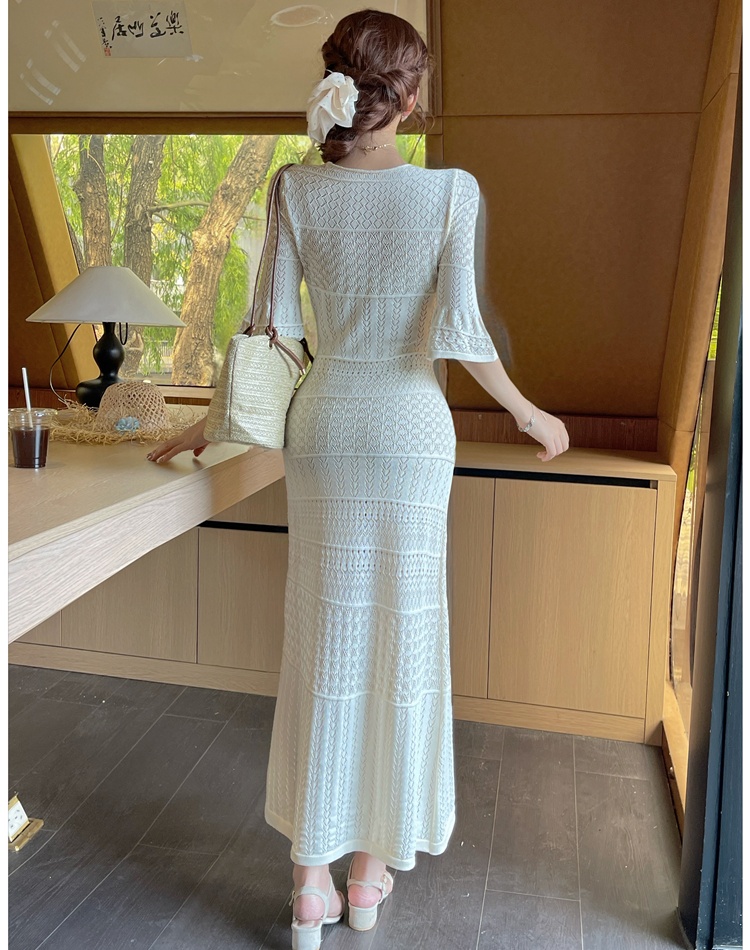 Beautiful hollow long dress summer dress for women