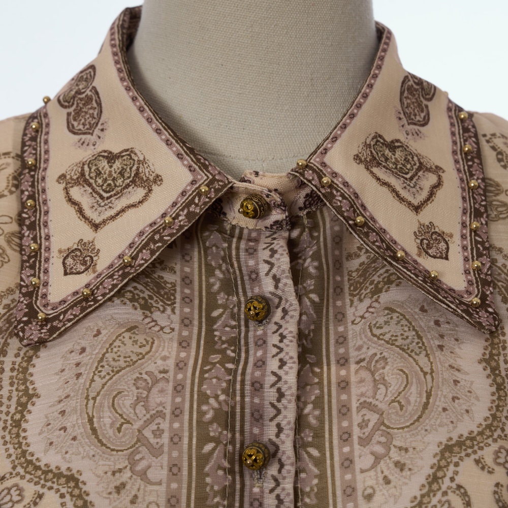 Pattern flowers tops fashion shorts a set