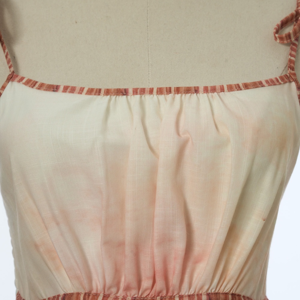 Summer sling swimwear island flair printing dress