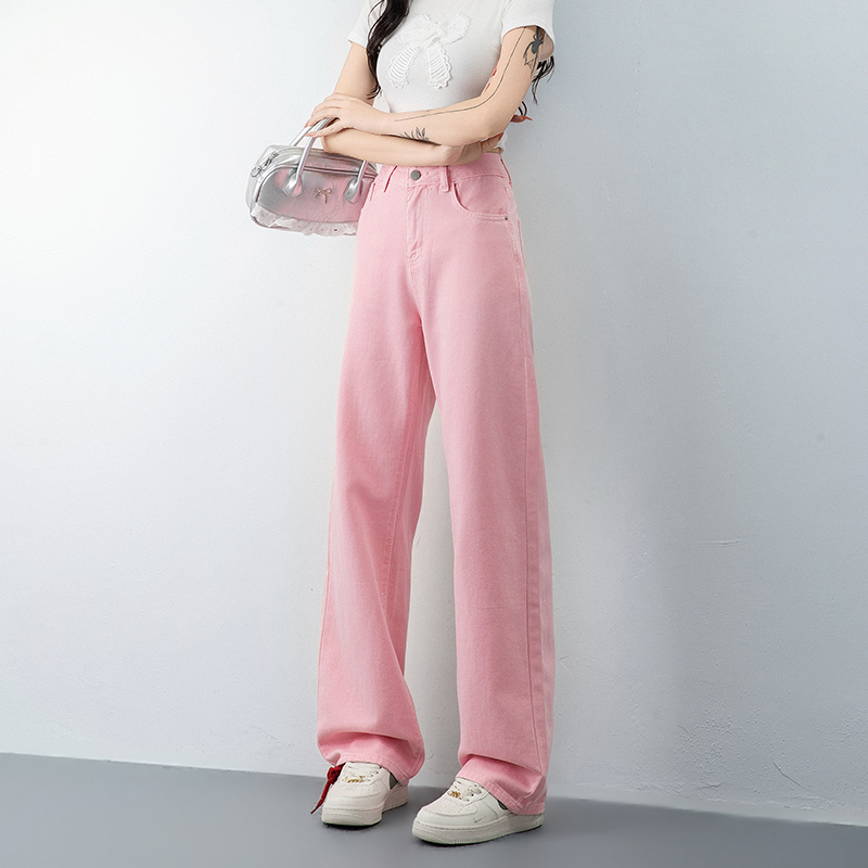 Drape wide leg pants mopping loose long pants for women
