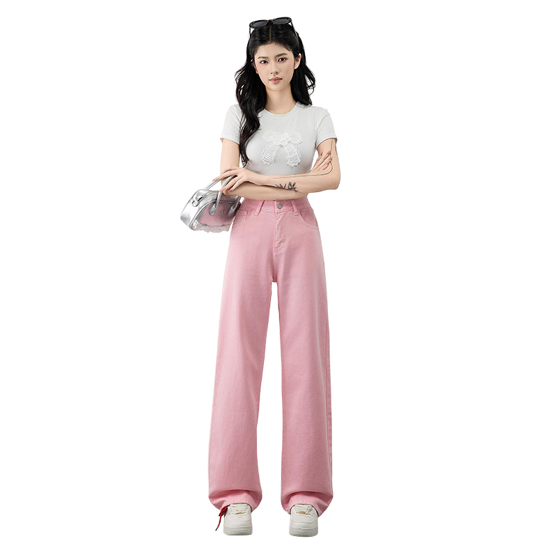 Drape wide leg pants mopping loose long pants for women