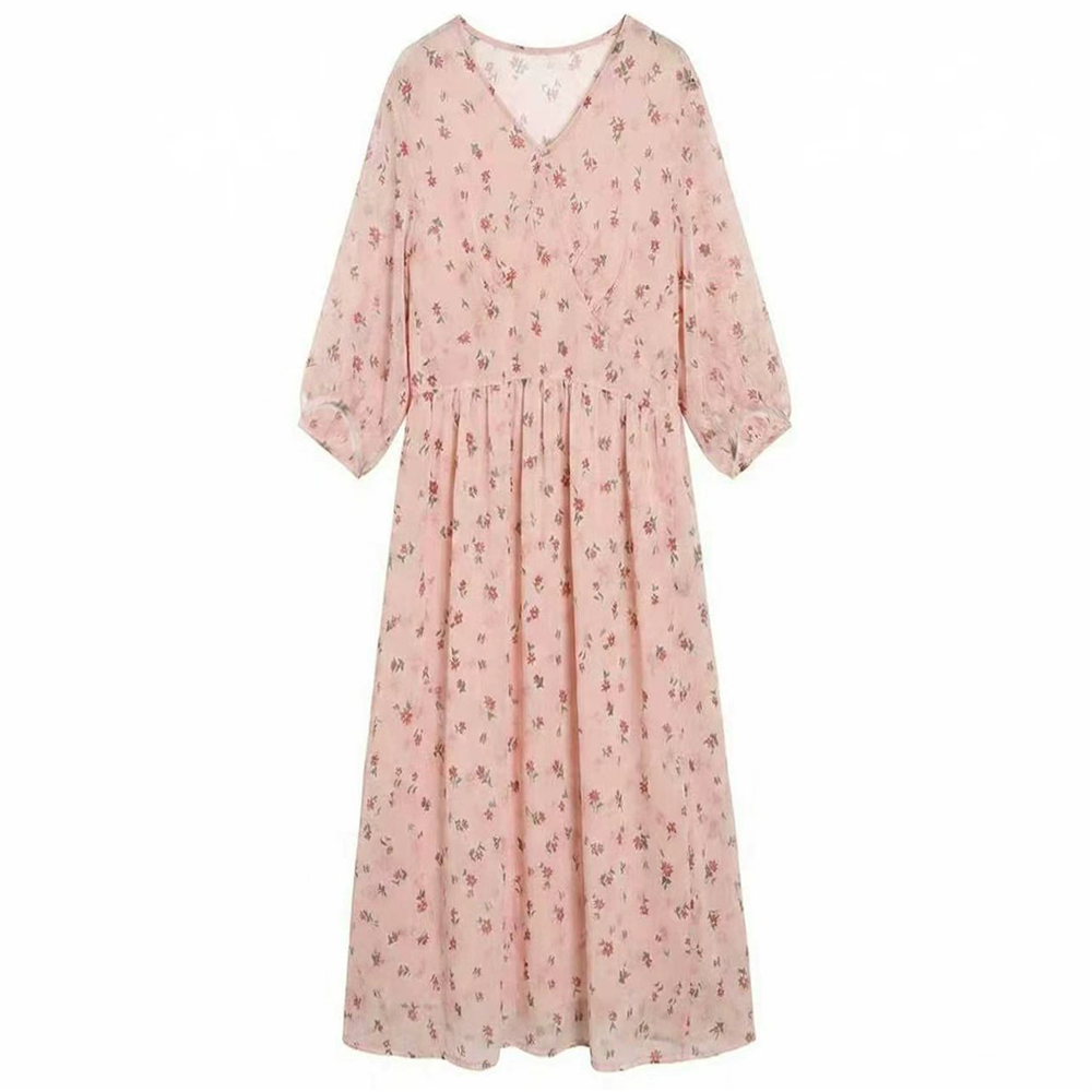 Lazy summer temperament France style dress