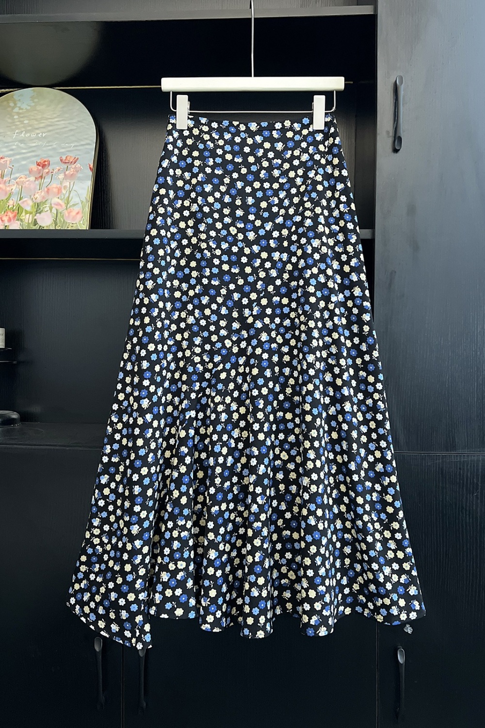 Irregular mermaid long dress A-line skirt for women