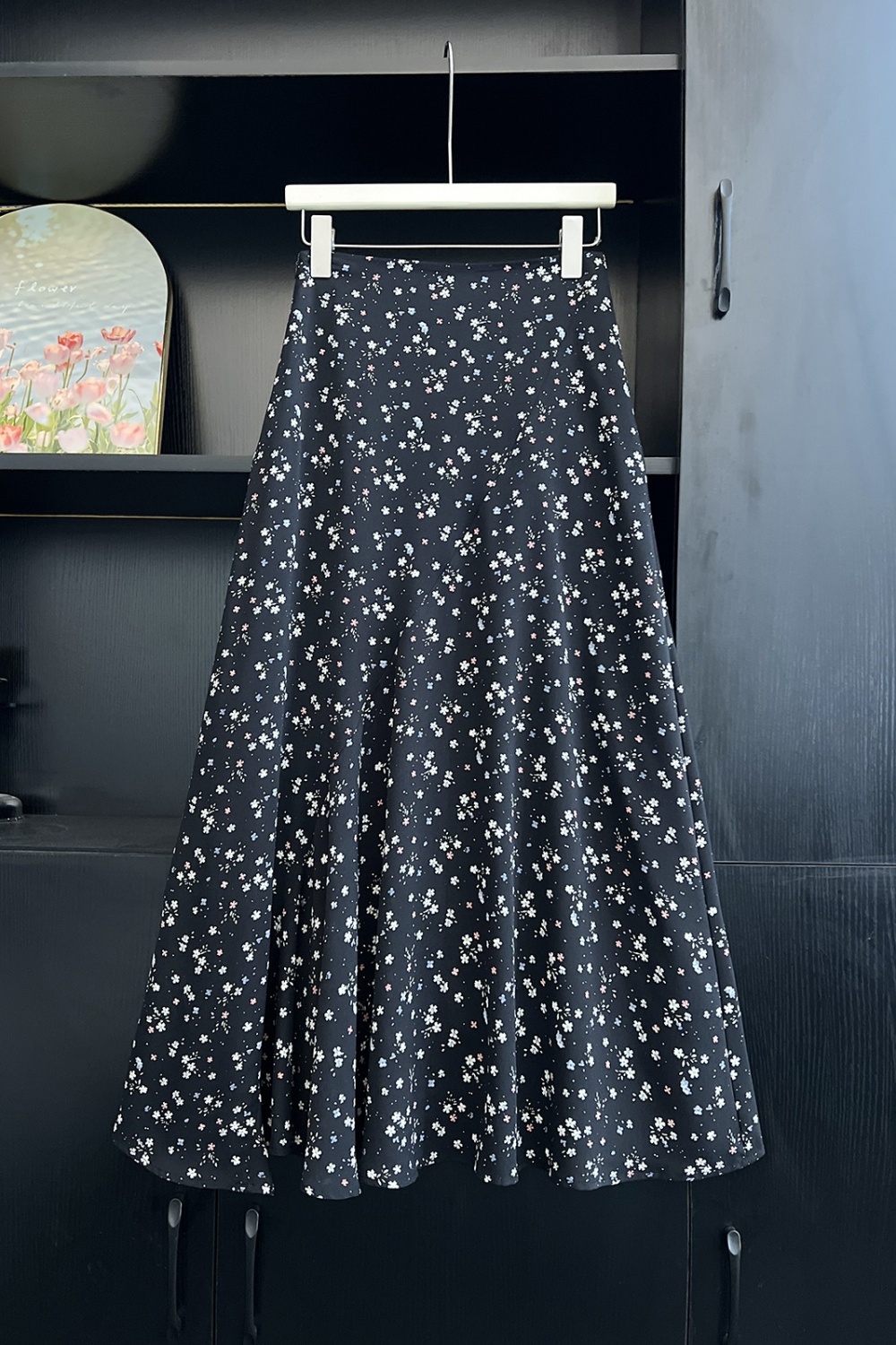 Slim irregular summer skirt mermaid A-line long dress