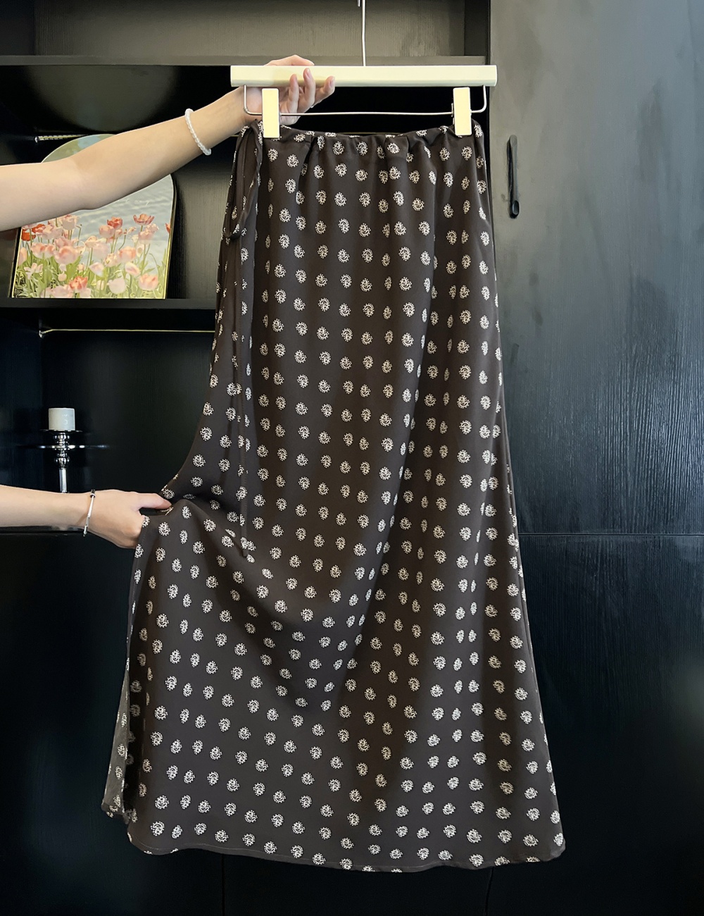 Frenum floral summer mixed colors skirt for women