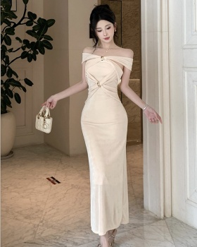 Sling summer dress temperament long dress for women