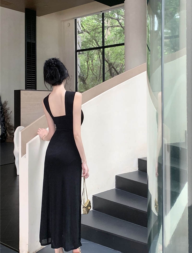 Sling summer dress temperament long dress for women
