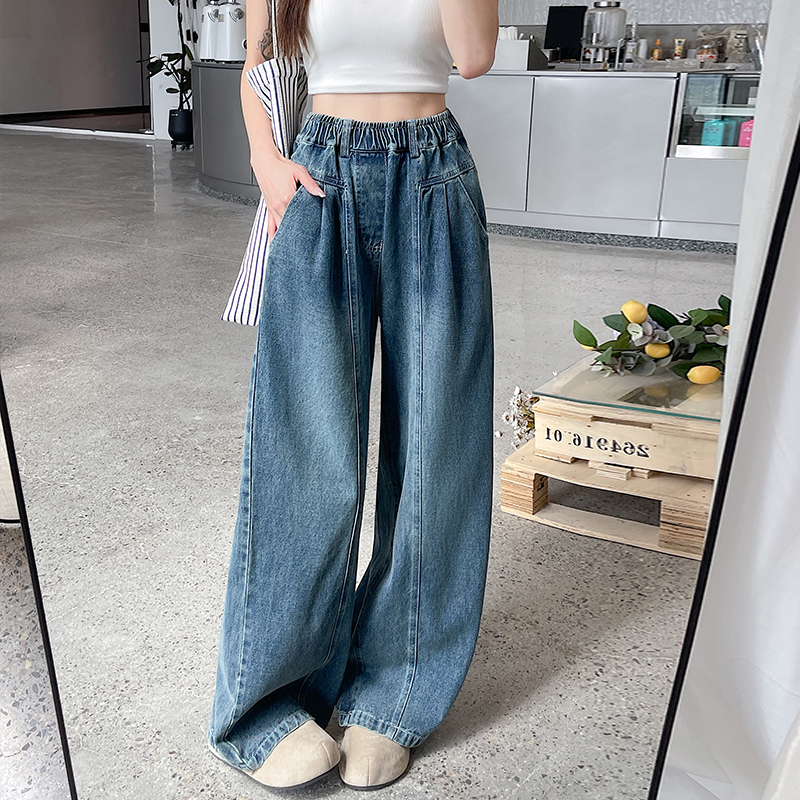 Summer wide leg slim loose wide leg pants for women