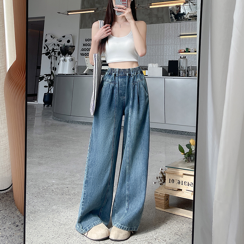 Summer wide leg slim loose wide leg pants for women