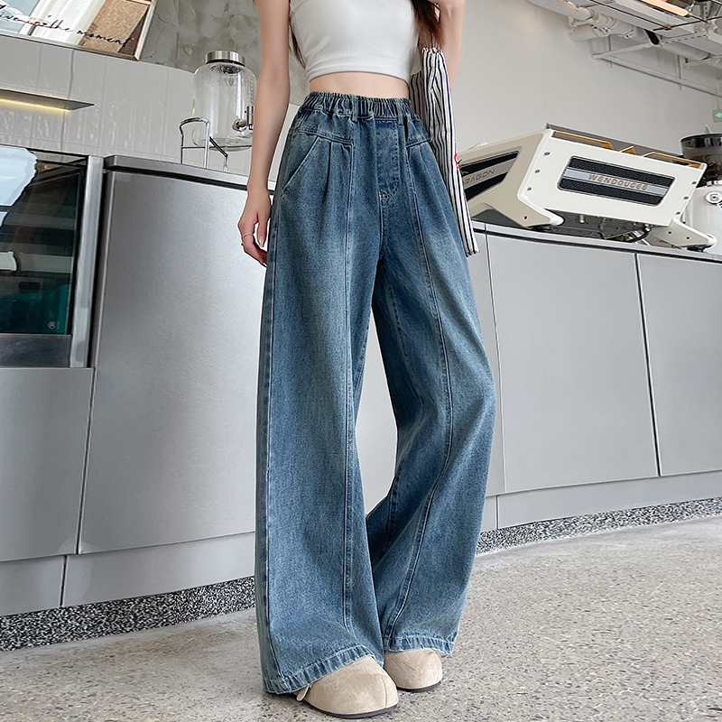 Summer wide leg slim loose wide leg pants for women