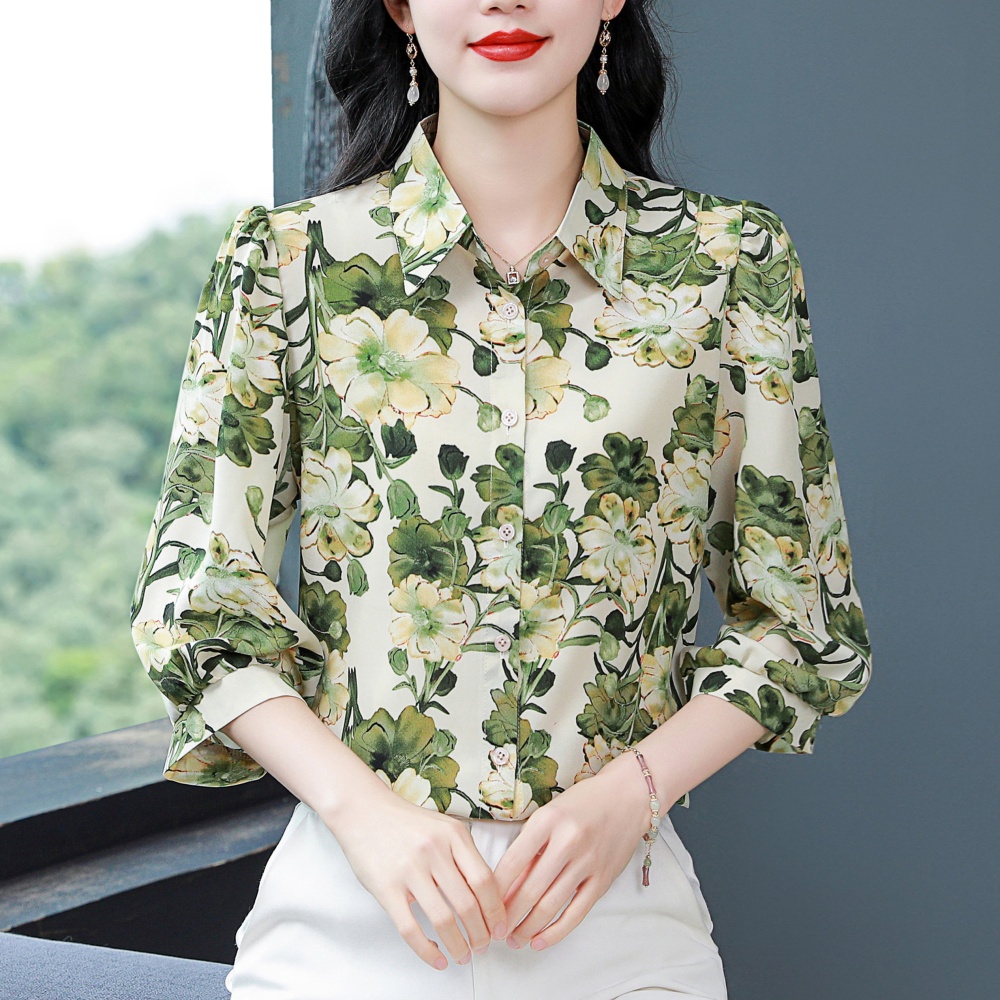 Western style tops spring and summer shirt for women
