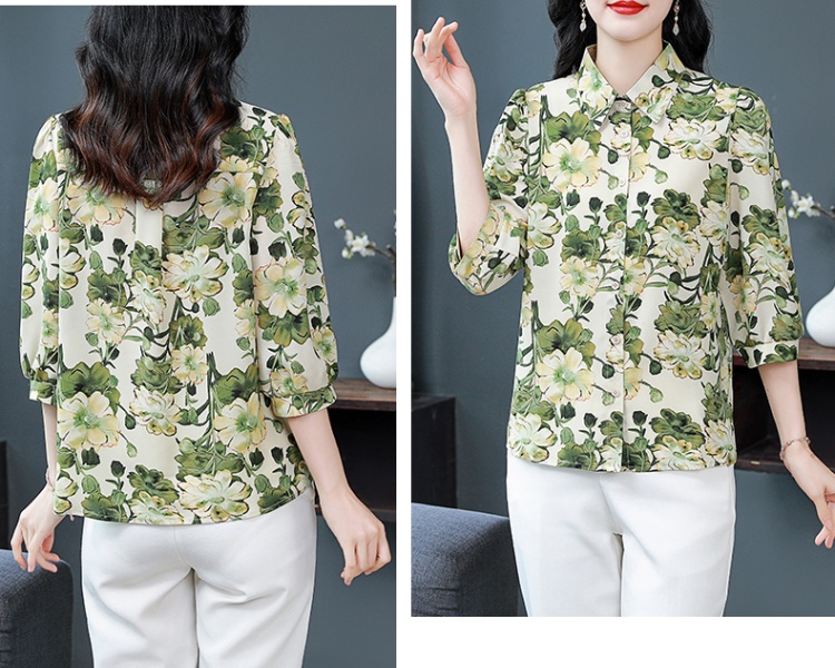 Western style tops spring and summer shirt for women