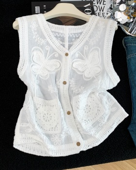 Tender waistcoat France style vest for women