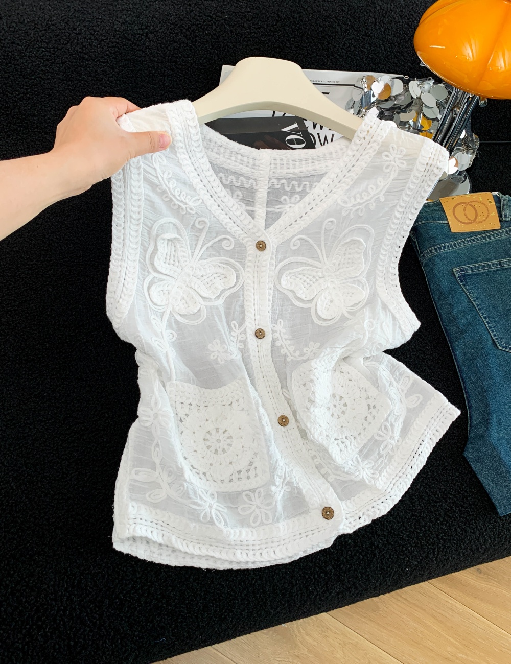 Tender waistcoat France style vest for women