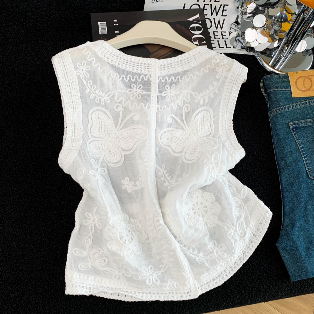 Tender waistcoat France style vest for women