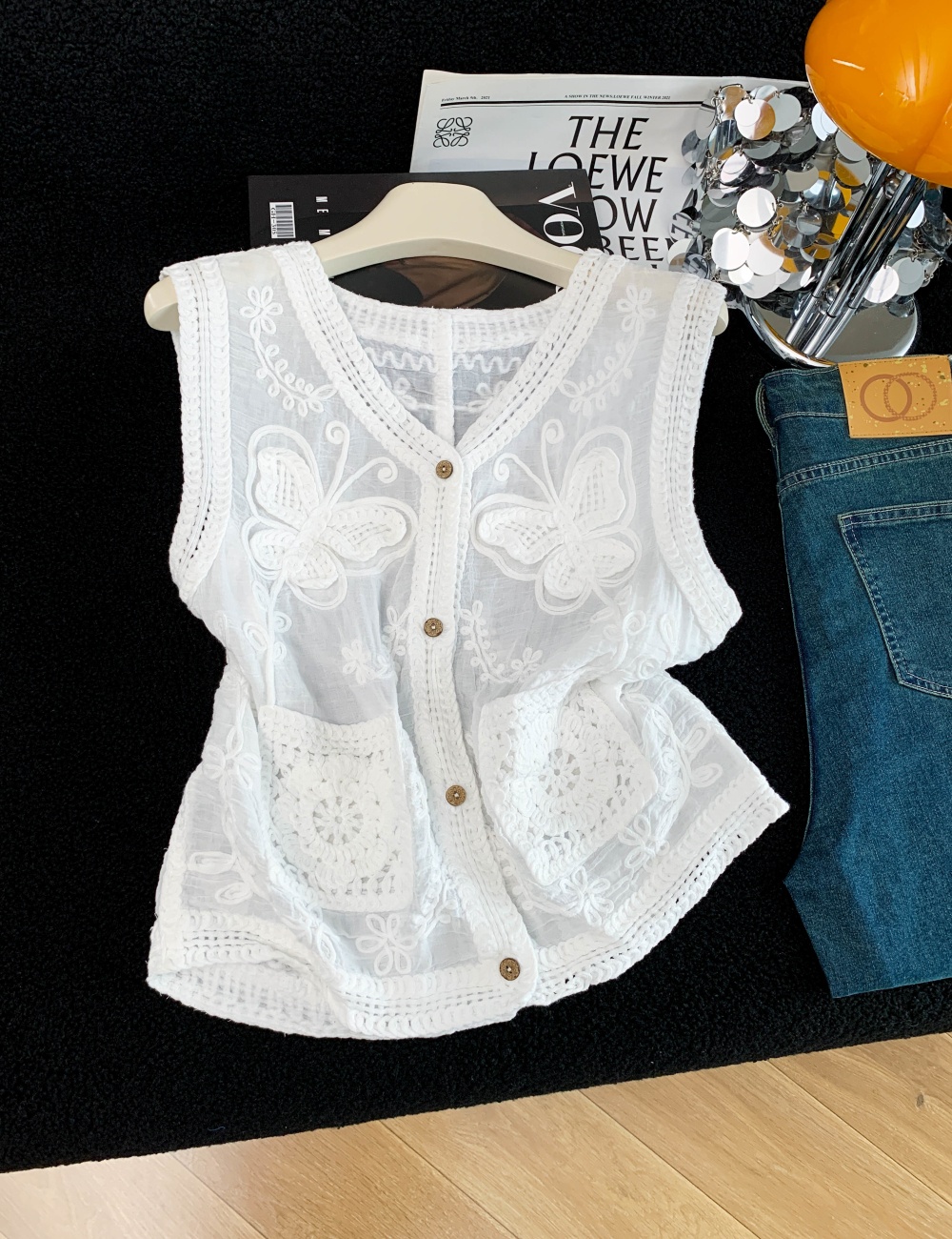Tender waistcoat France style vest for women