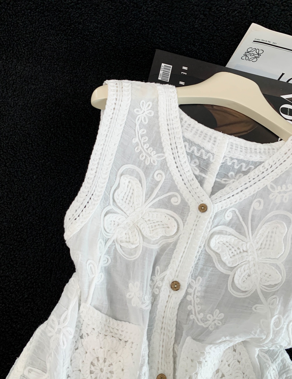 Tender waistcoat France style vest for women