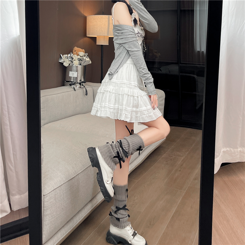 Cake slim short skirt ballet A-line skirt for women