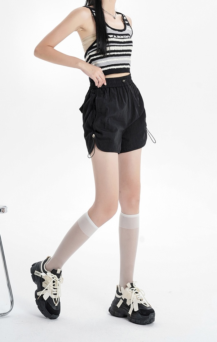 Wicking American style work clothing summer shorts for women