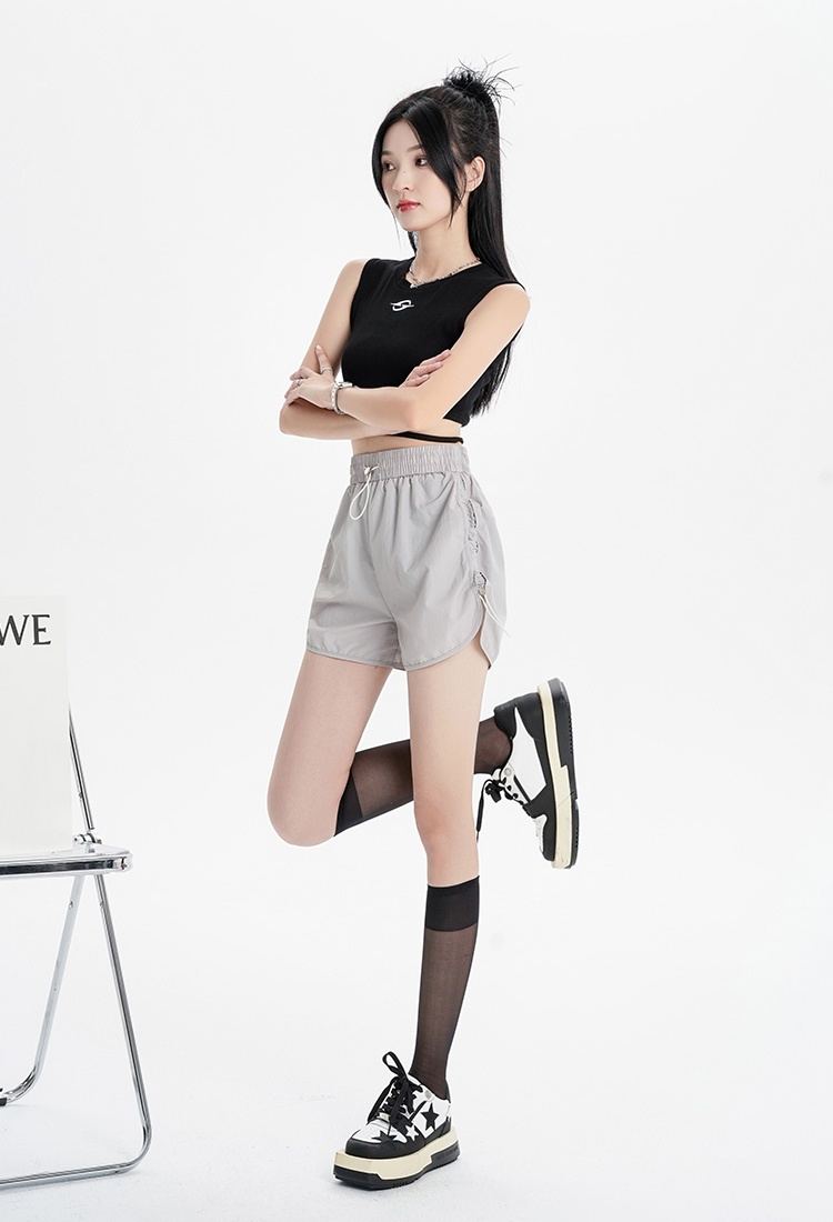 Wicking American style work clothing summer shorts for women