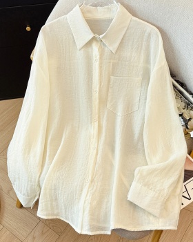 Outside the ride shirt after the split coat for women