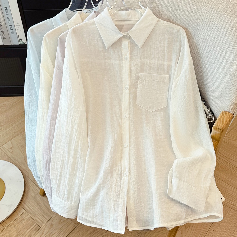 Outside the ride shirt after the split coat for women