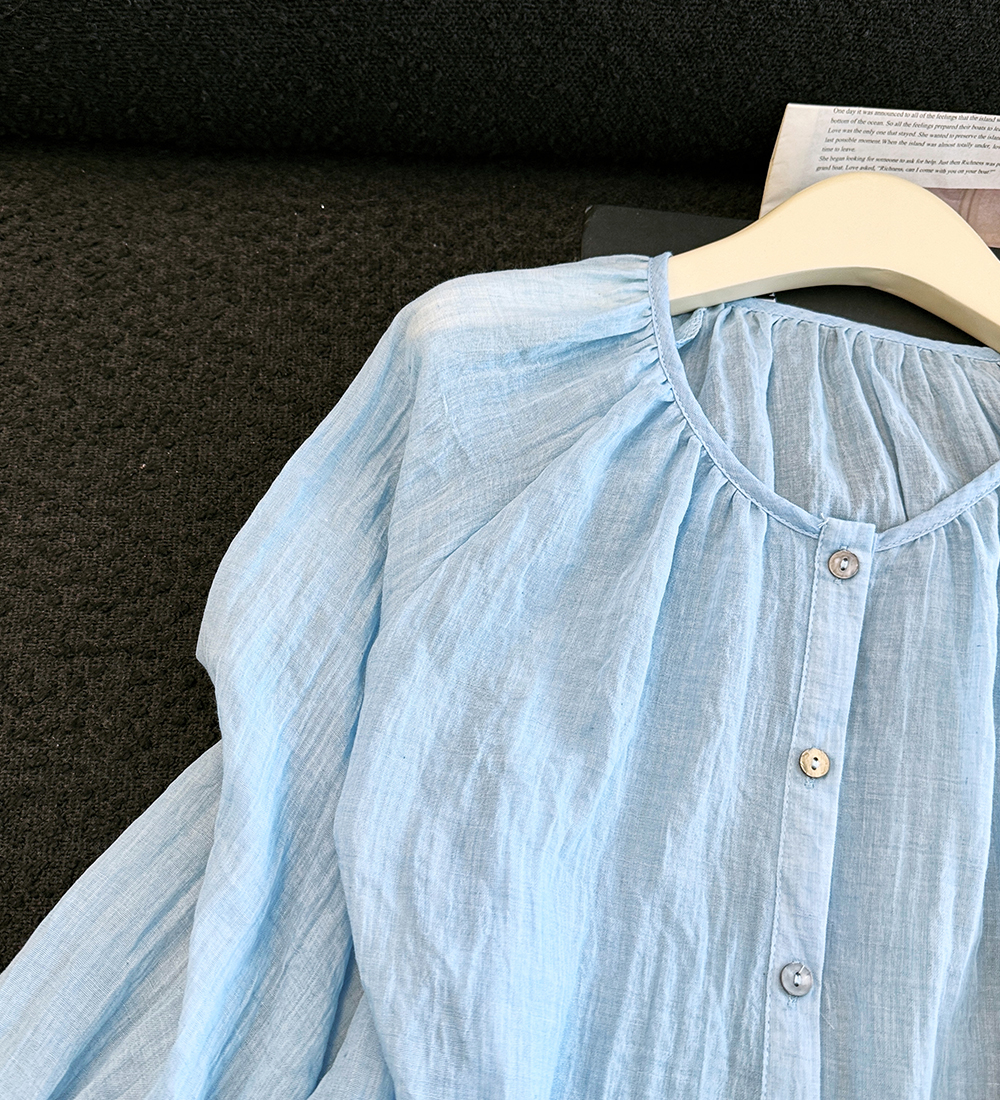 Thin summer shirt sunscreen small shirt for women