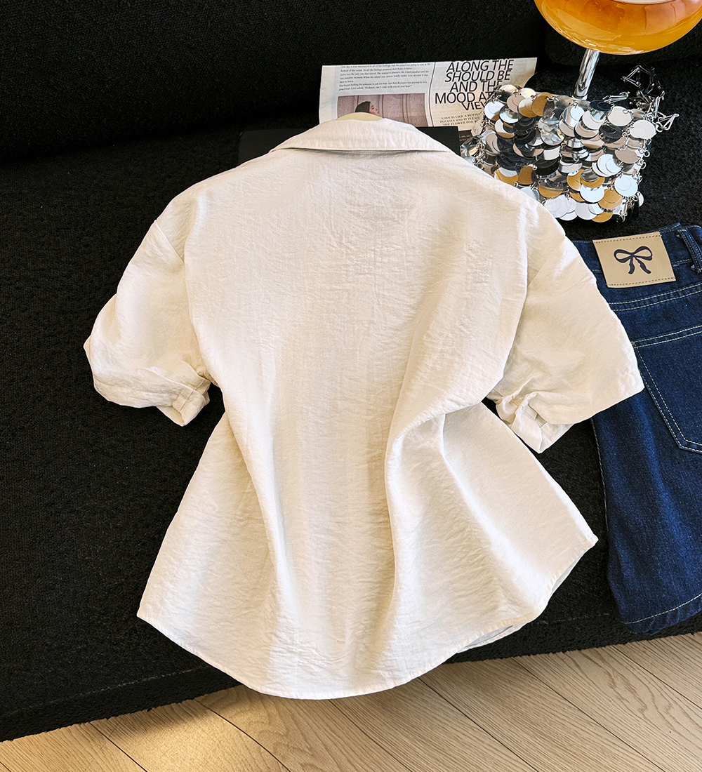 Short sleeve summer shirt all-match small shirt