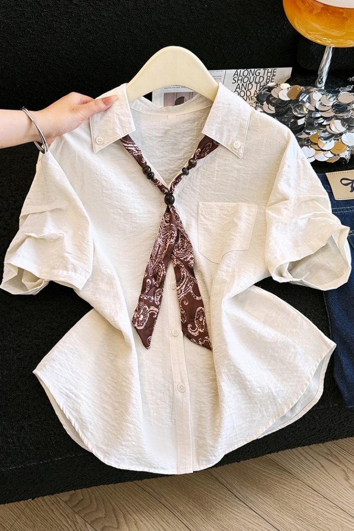 Short sleeve summer shirt all-match small shirt