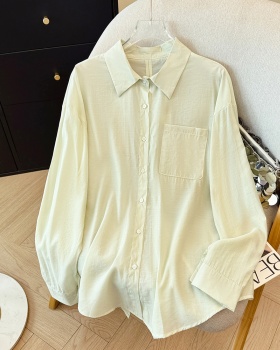 Sunscreen niche cardigan hollow thin coat